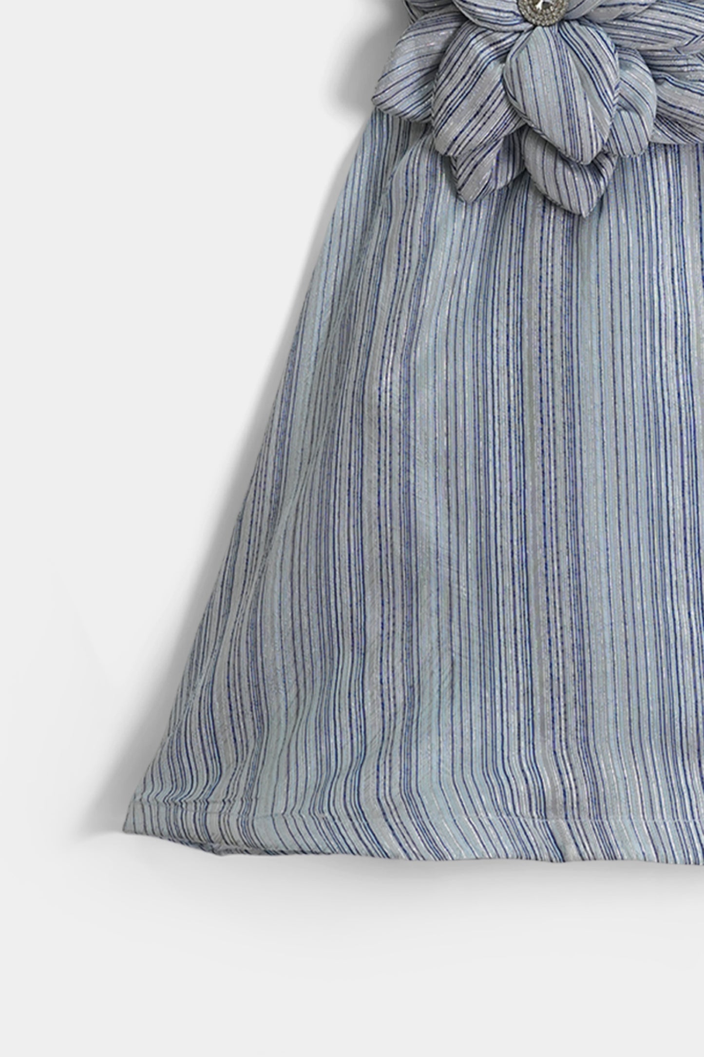 Light Blue Strip With Pajama