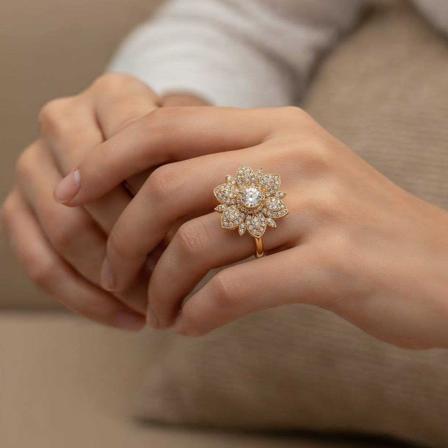Leaves Ring