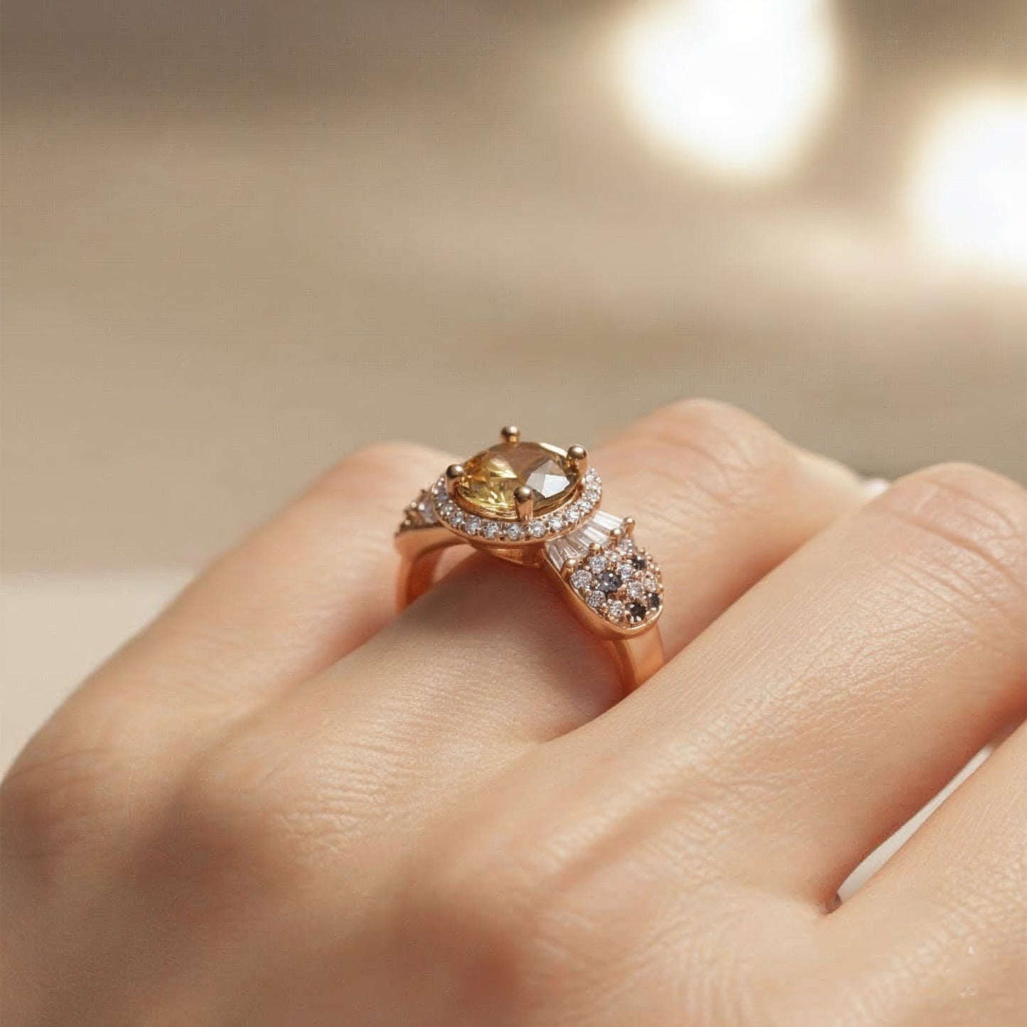 Yellow Rose Ring