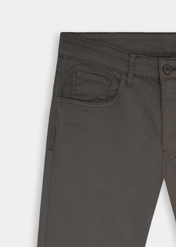Dark Brown Man Smart fit