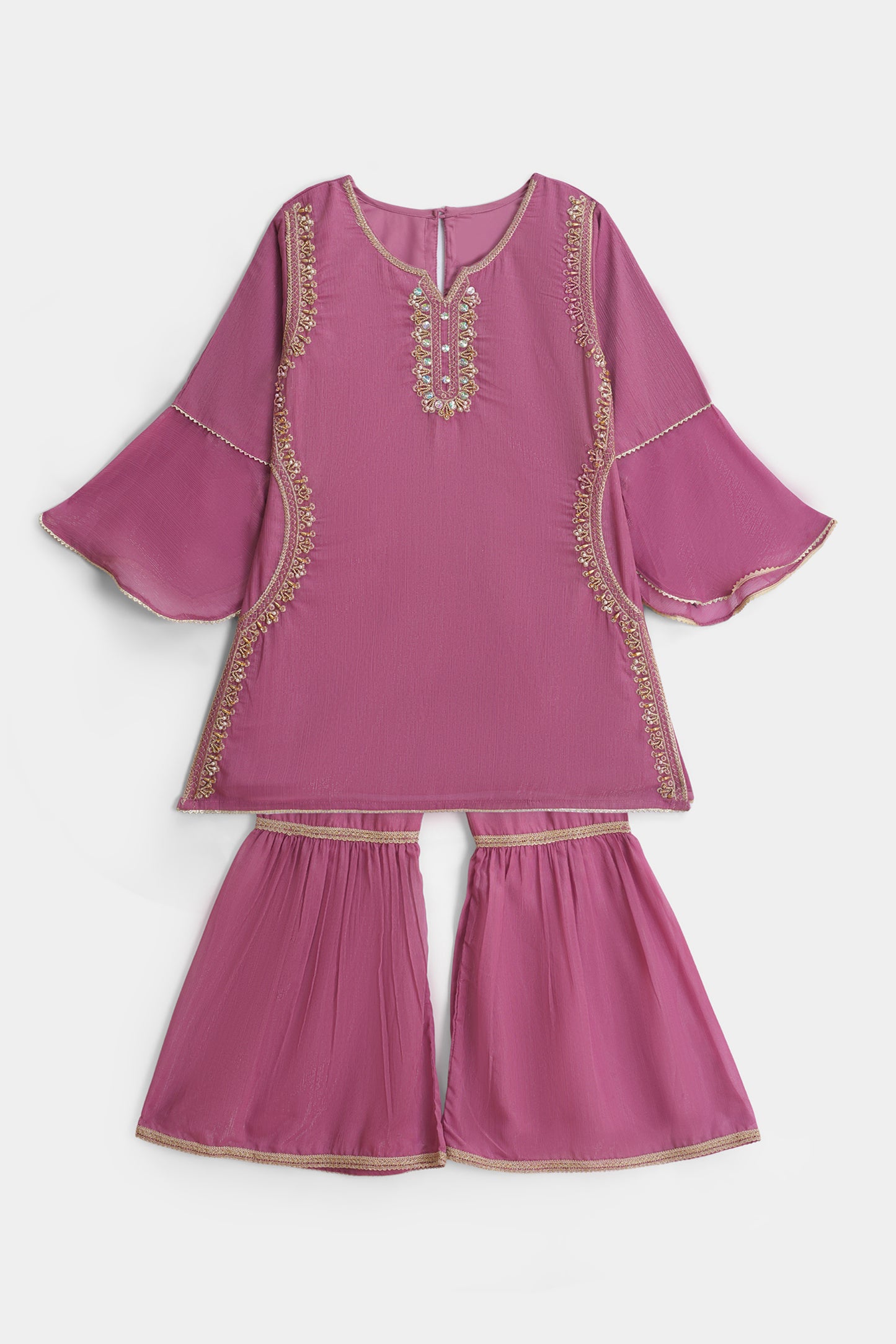 Pink Traditional Gharara
