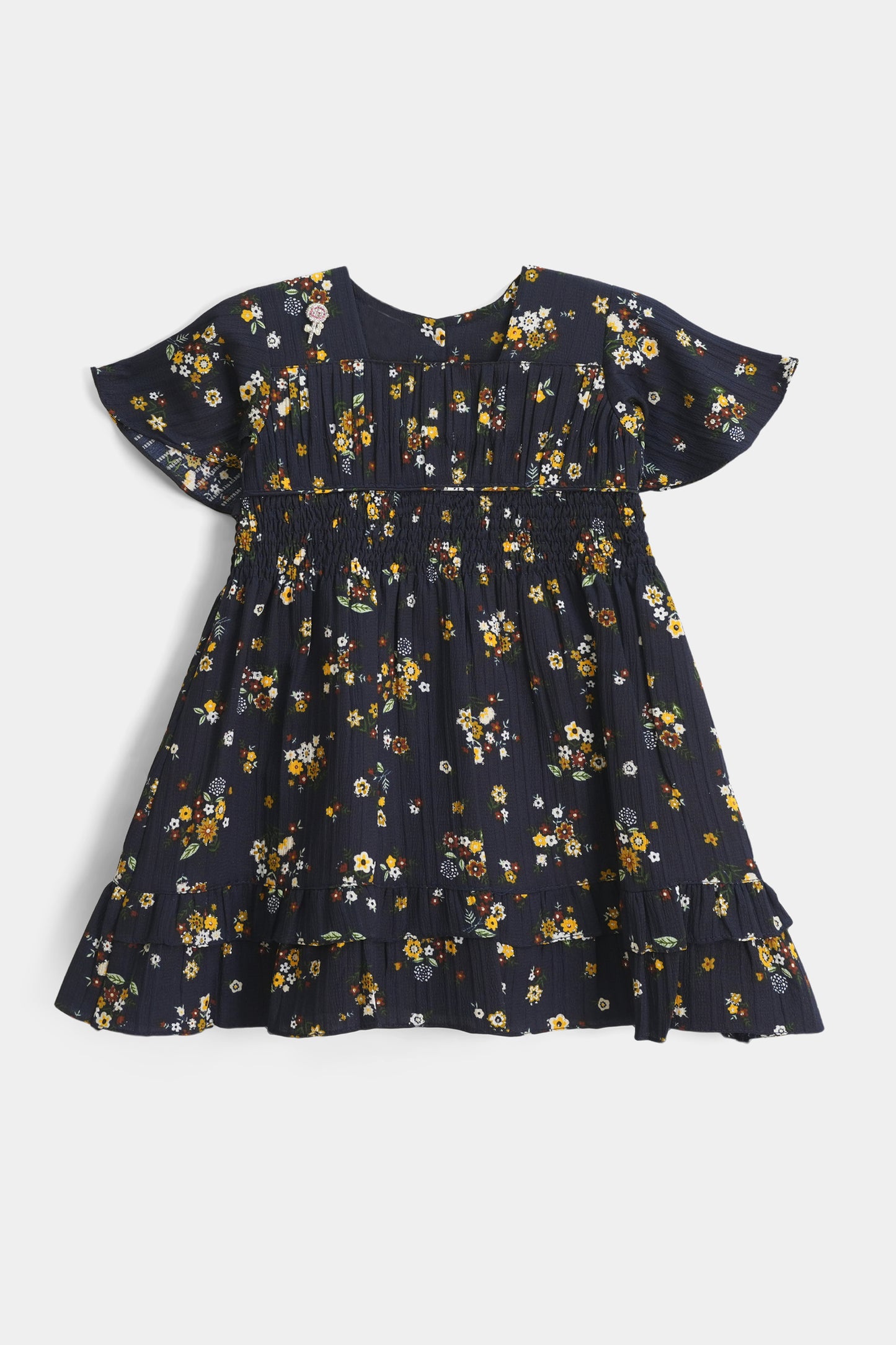 Black with Yellow Floral with Pajama