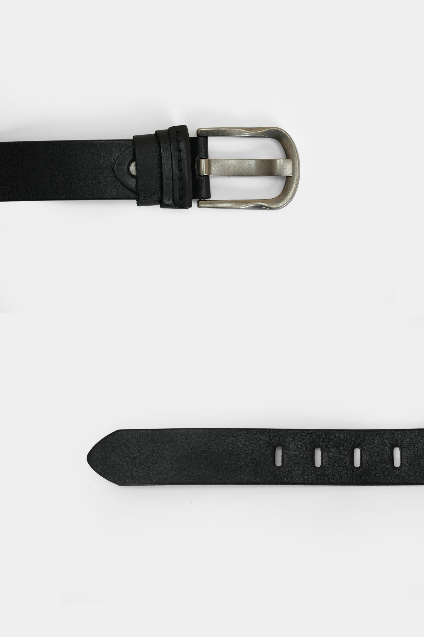 Black Cow Leather Belt