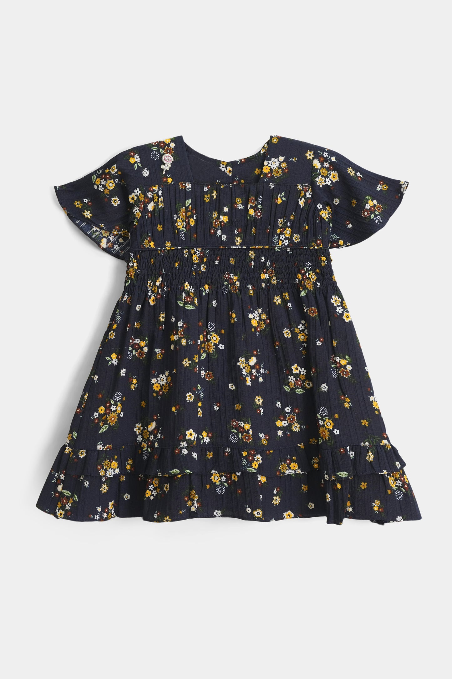 Black with Yellow Floral with Pajama
