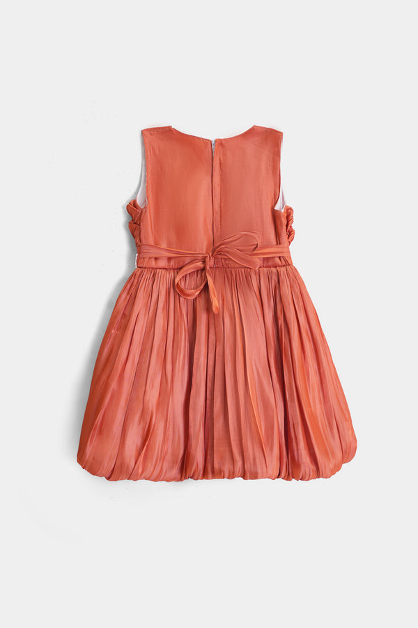 Orange Skirt with Pajama & Shirt