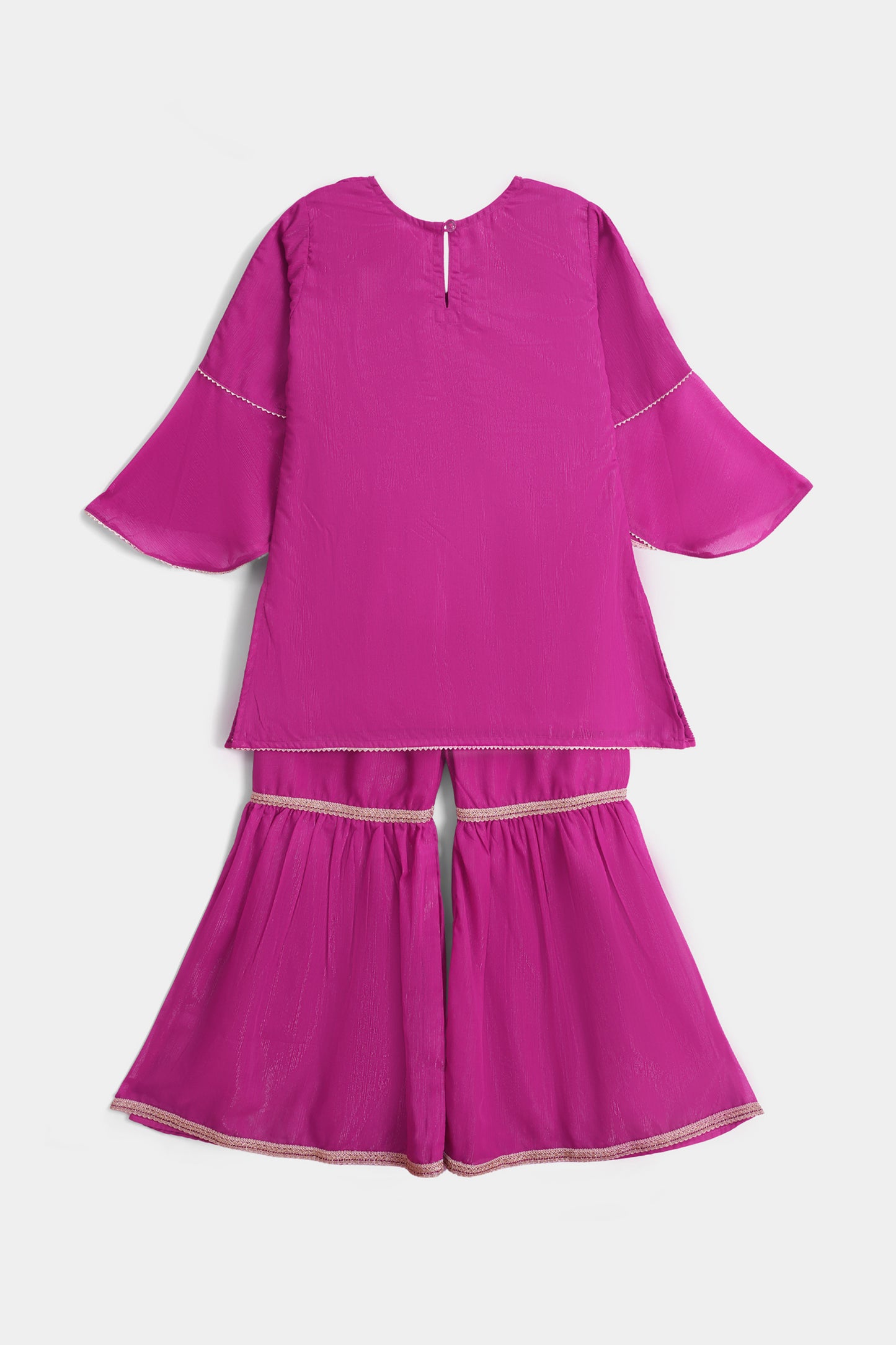 Pink Kurta Gharara