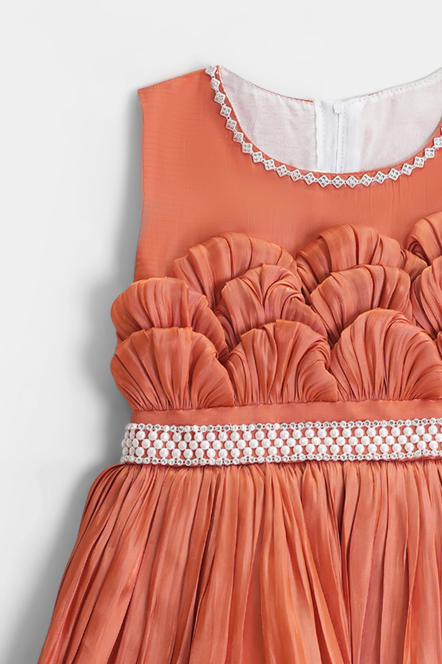 Orange Skirt with Pajama & Shirt