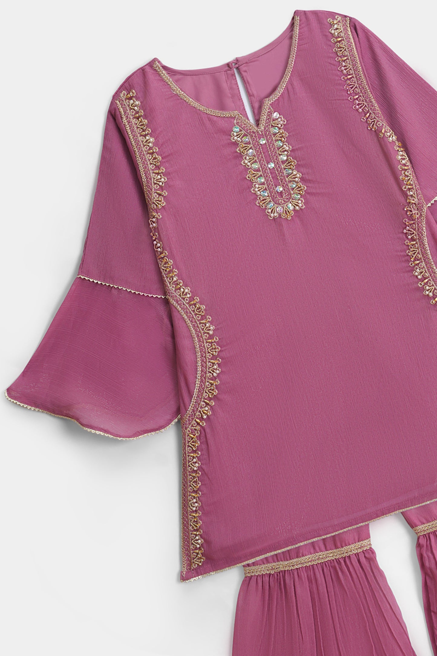 Pink Traditional Gharara