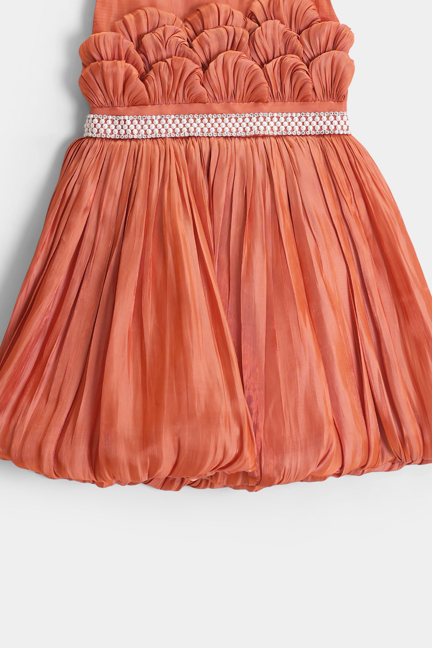 Orange Skirt with Pajama & Shirt