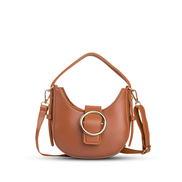 Chia Brown Mini Handbag