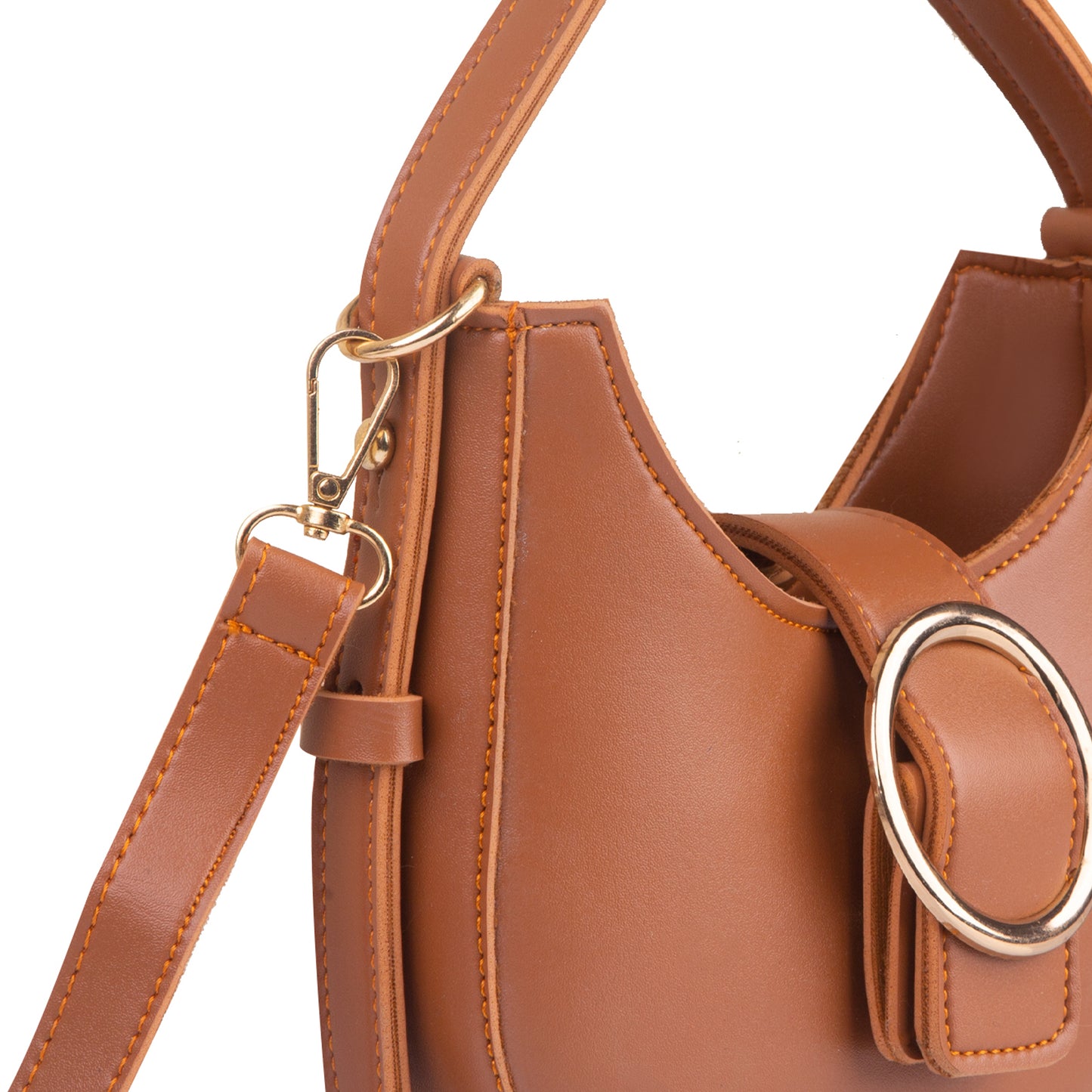 Chia Brown Mini Handbag
