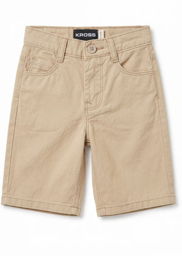 Beige kids short