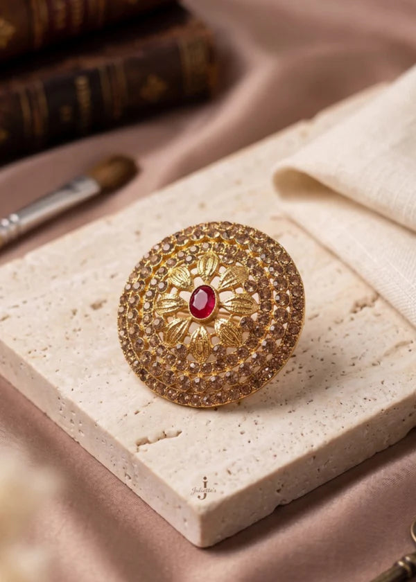 Rose Gold Shine Ring
