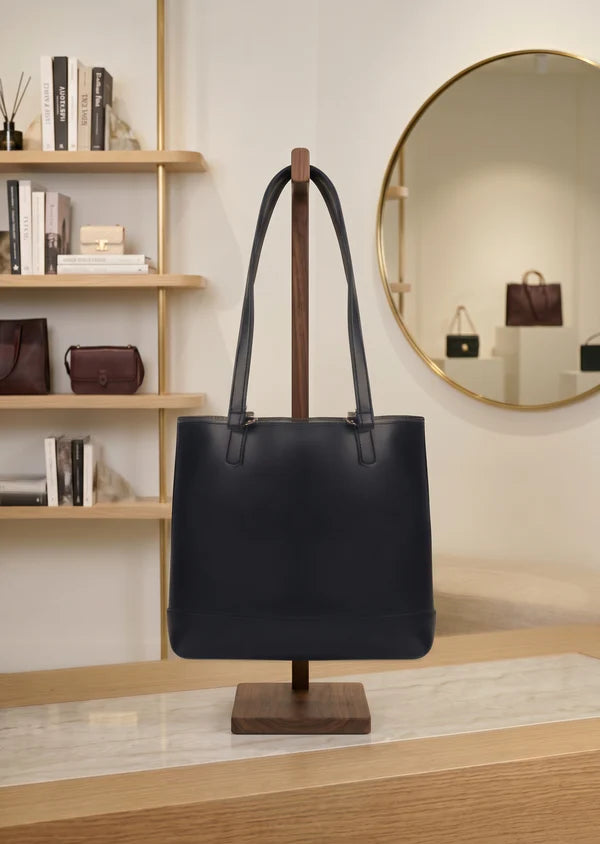 Grace Black Tote Bag