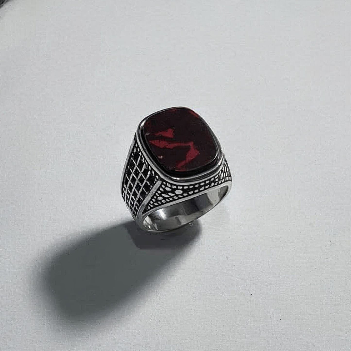 Red Stone Ring
