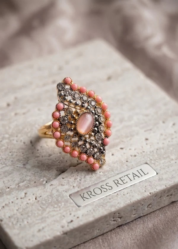 Cocktail Pink Ring