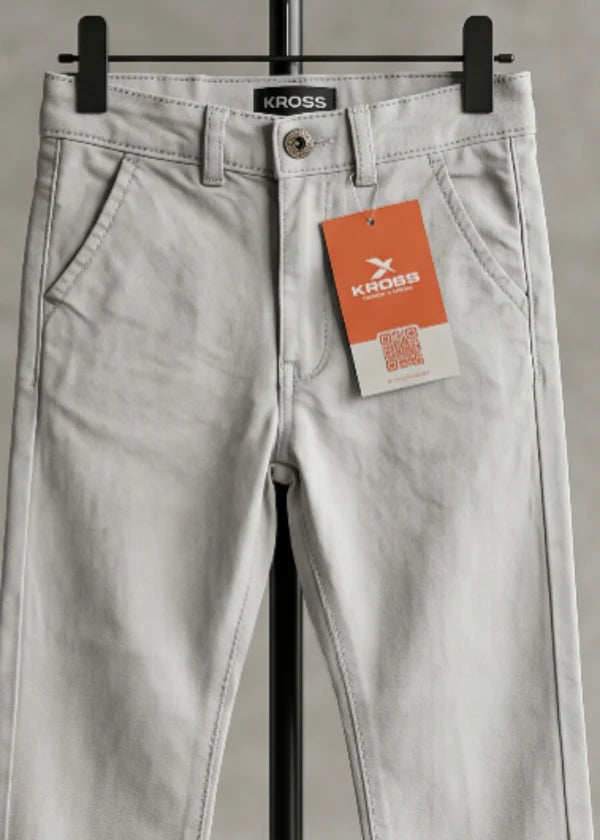 Ash Grey Chino Pents
