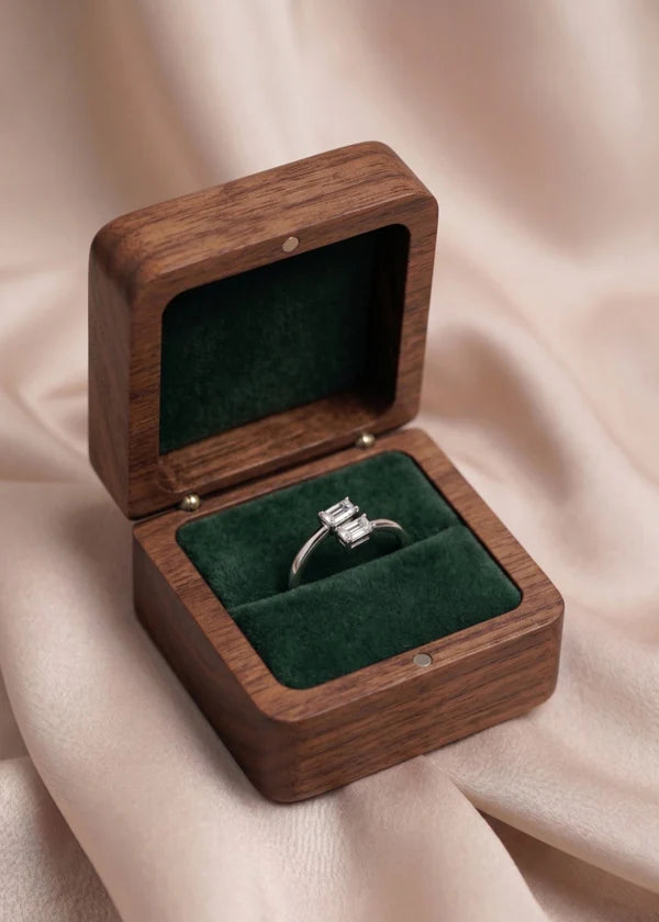 Parallel White Ring