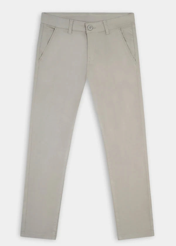 Beige Smart fit Pants