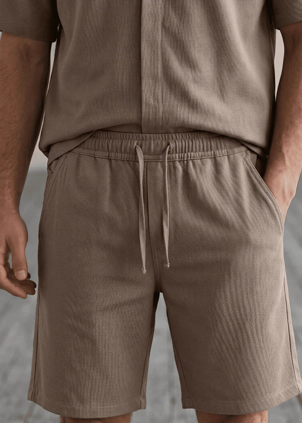 Coffee Brown Short Mens