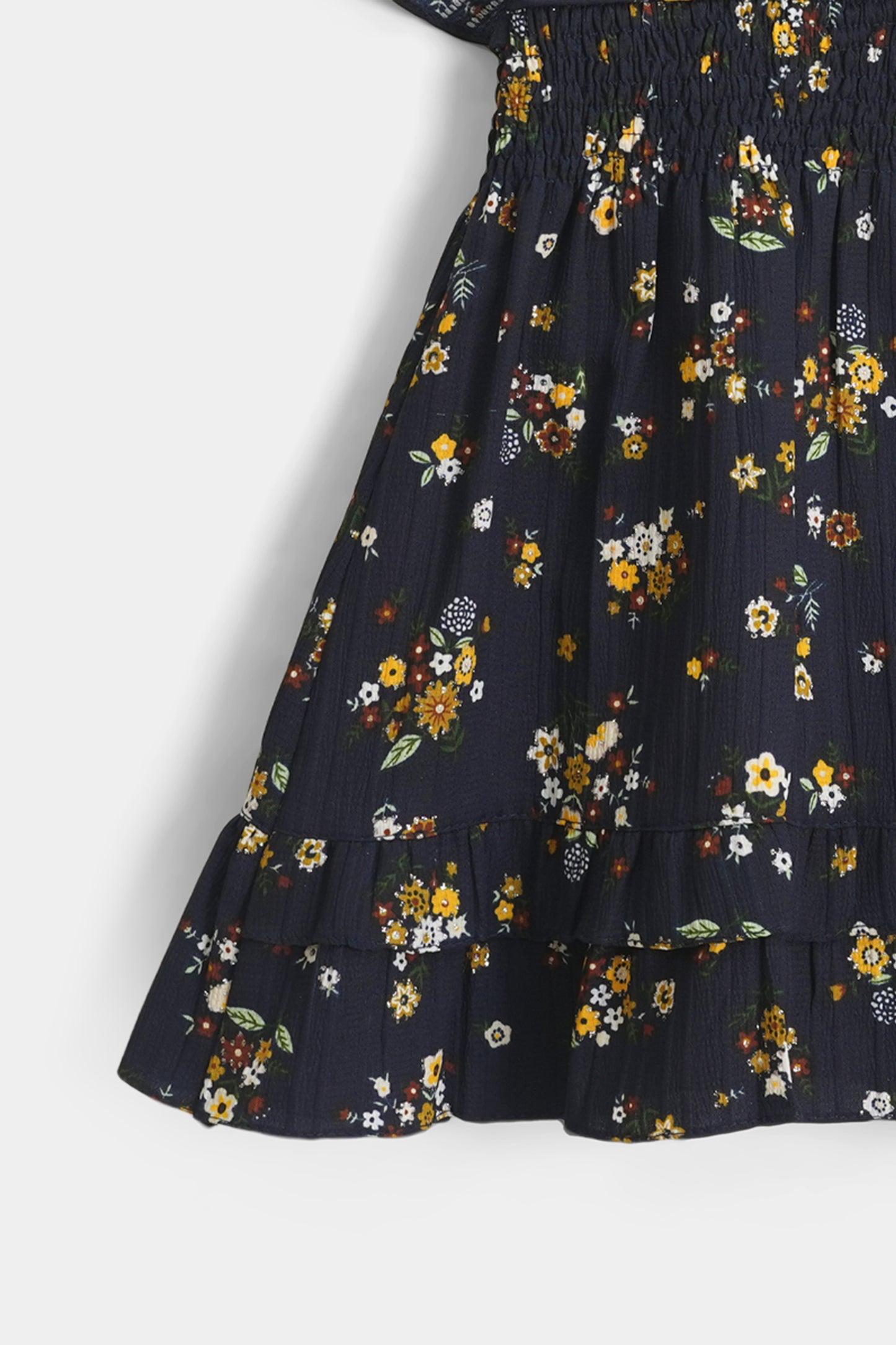 Black with Yellow Floral with Pajama