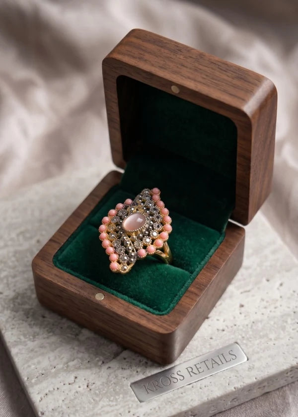 Cocktail Pink Ring