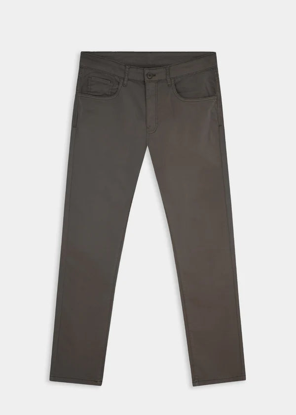 Dark Brown Man Smart fit