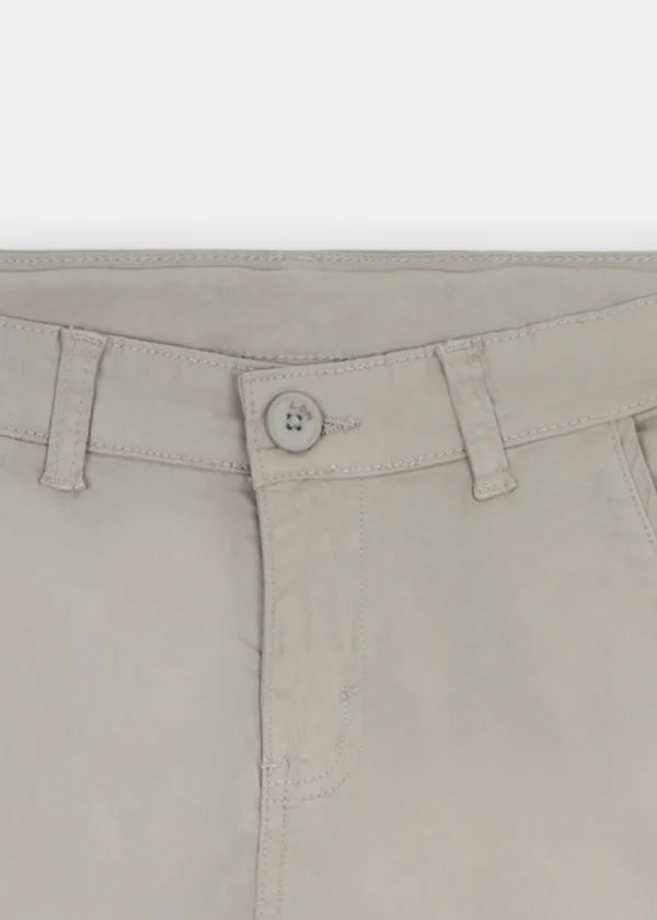 Beige Smart fit Pants