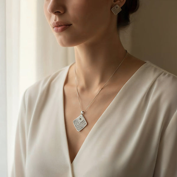 Silver In Square