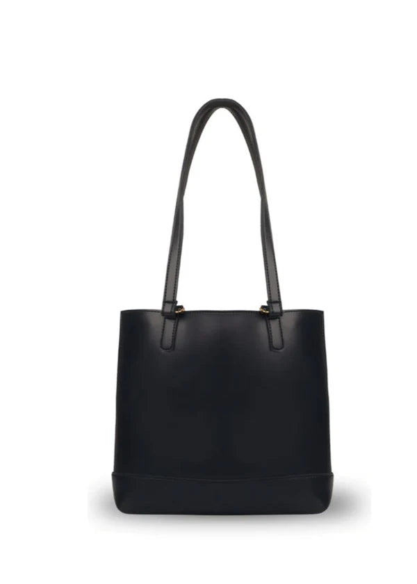 Grace Black Tote Bag