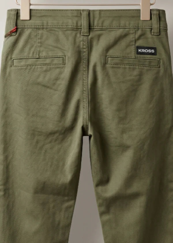 Boy Green Chino Pents