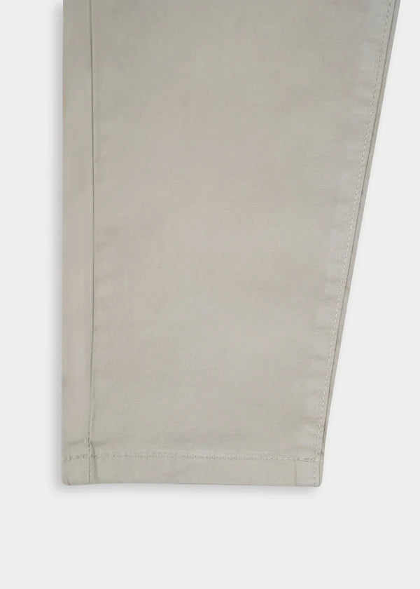 Beige Smart fit Pants