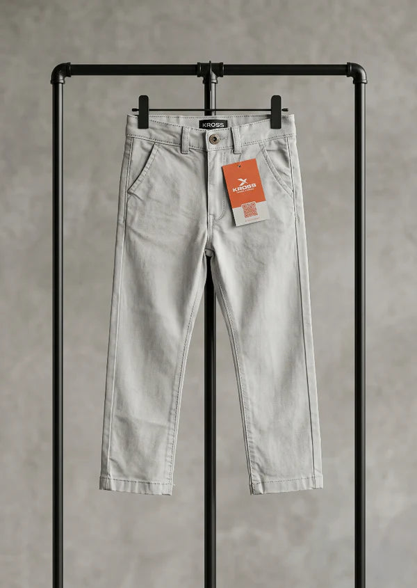 Ash Grey Chino Pents