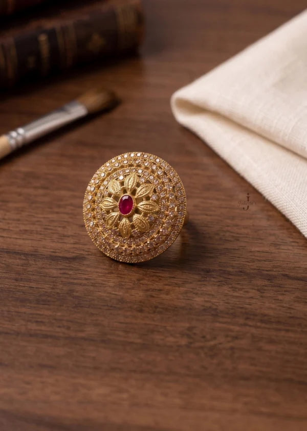 Rose Gold Shine Ring