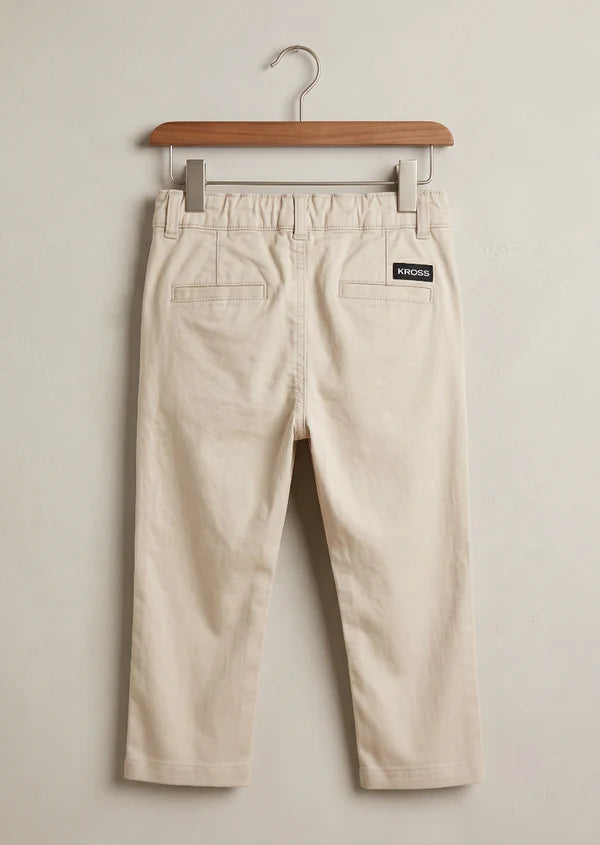 Beige Kids pents