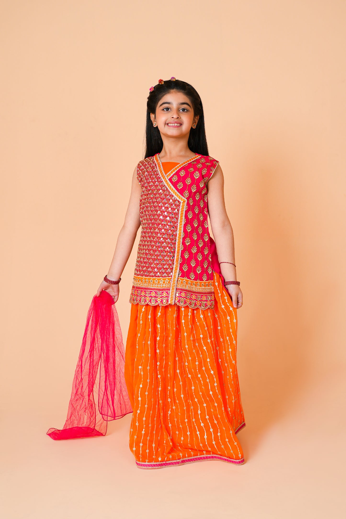 Red & Orange Sharara