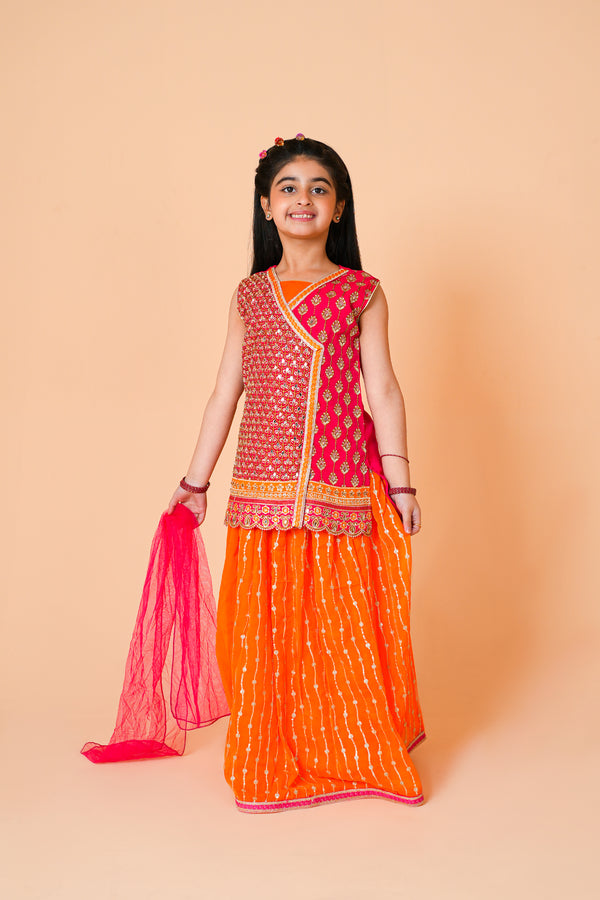 Red & Orange Sharara