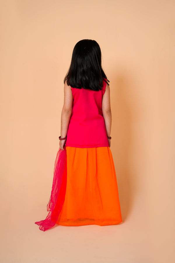 Red & Orange Sharara