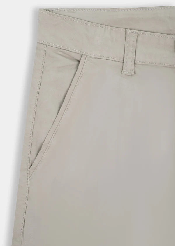 Beige Smart fit Pants