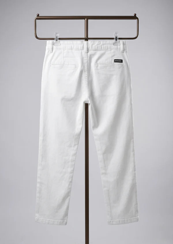 White Chino Pents