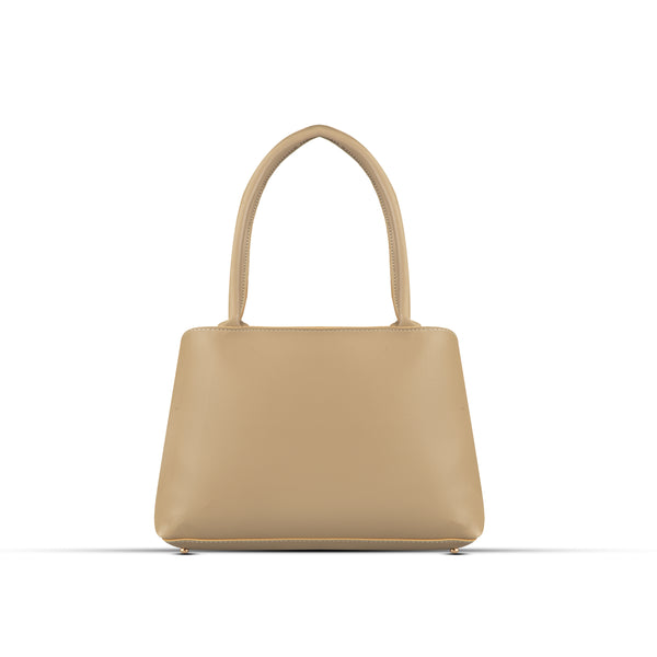 Pansy Beige Handbag