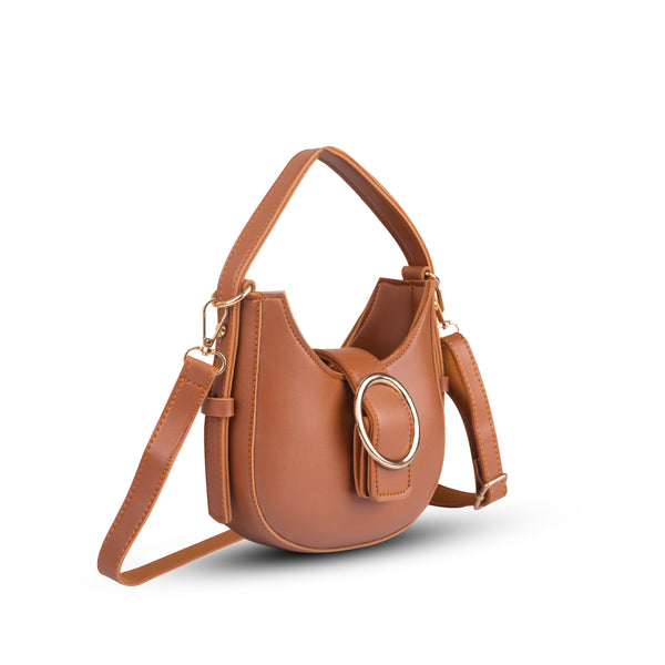 Chia Brown Mini Handbag