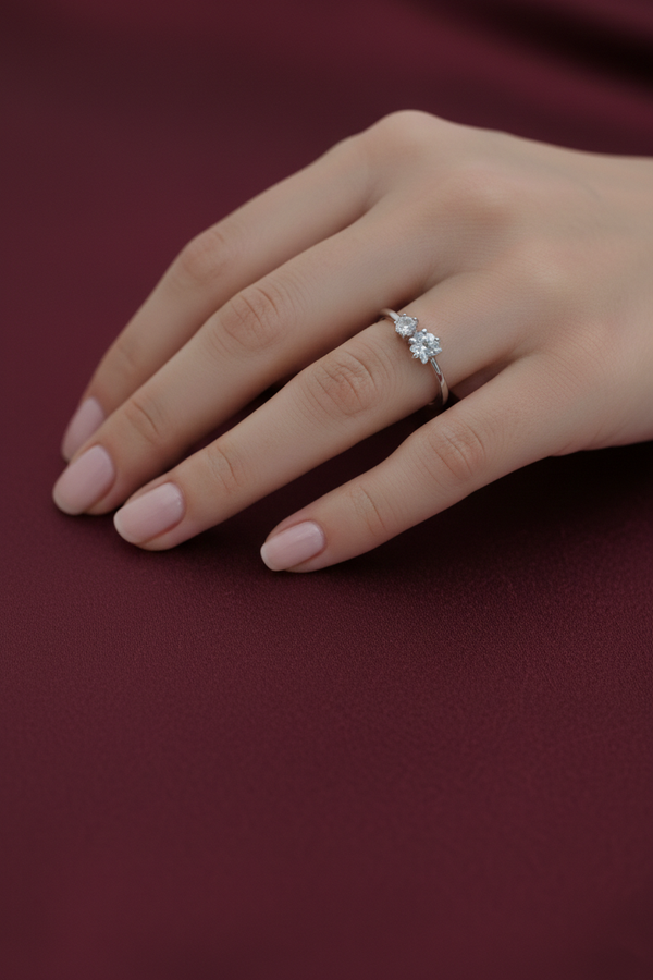 Two Stones Ring
