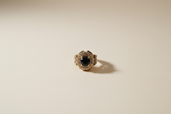 Black Oval Ring