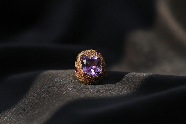 Large Zircon Ring